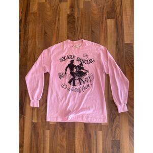 Square Dancing Fun long Sleeve Size Medium